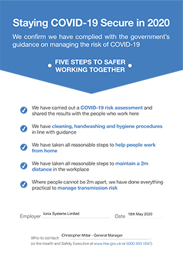 Document Covid-19 Safety Statement